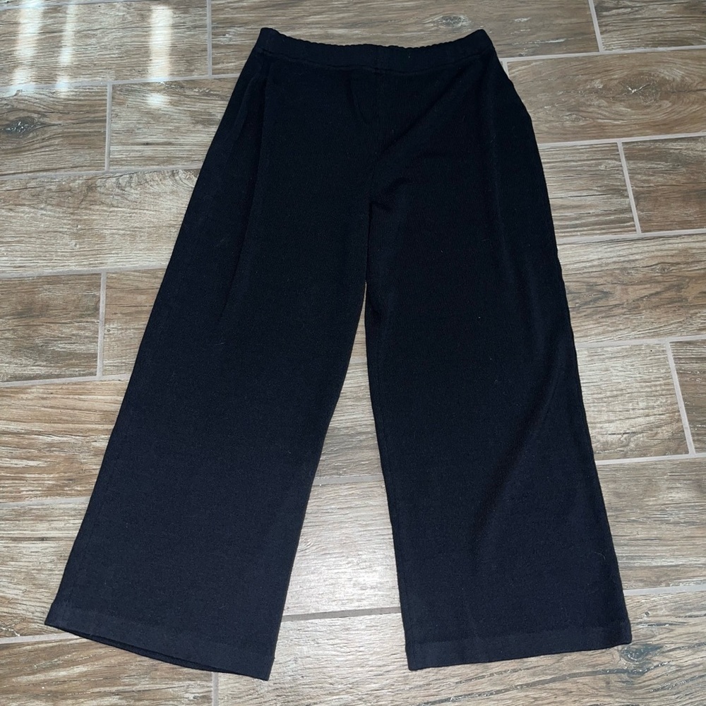 ST. JOHN Womens Basic Santana Knit Elastic Waist Trouser Pants